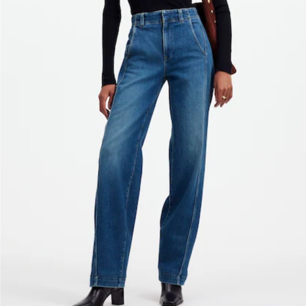 Madewell Tapered Denim Trousers